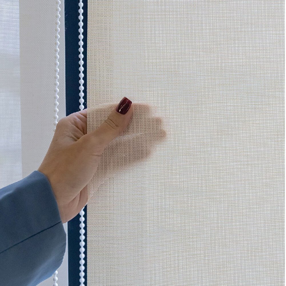 Persiana Rolo Screen 3% Bege - 1,60m x 1,40m | MadeiraMadeira