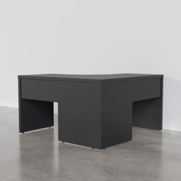 Mesa de Escritório em L Tamburato Acabamento em Bp 135cm Ficus CabeCasa MadeiraMadeira - 9