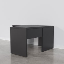Mesa de Escritório em L Tamburato Acabamento em Bp 135cm Ficus CabeCasa MadeiraMadeira - 7