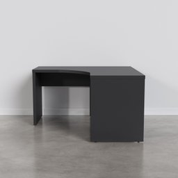 Mesa de Escritório em L Tamburato Acabamento em Bp 135cm Ficus CabeCasa MadeiraMadeira - 6