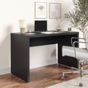 Ver imagem 1 de Escrivaninha Mesa Escritório em Tamburato Acabamento em BP Ficus 120cm CabeCasa MadeiraOriginals Preto