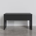 Ver imagem 7 de Escrivaninha Mesa Escritório em Tamburato Acabamento em BP Ficus 135cm CabeCasa MadeiraOriginals Preto