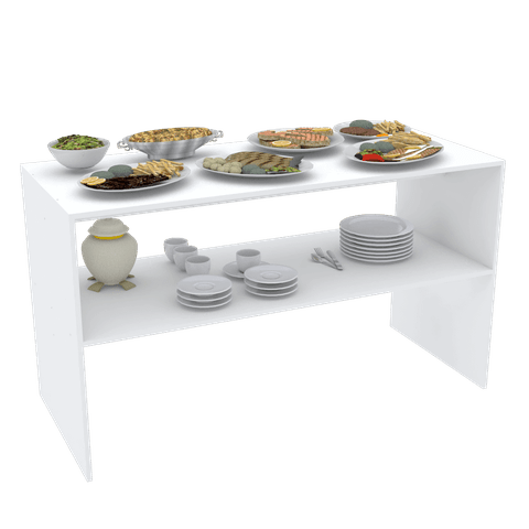 MESA EXPOSITORA M327.B (LOJA, COMÉRCIO, ESCRITÓRIO, CASA) MUNDI MOVEIS