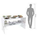 Ver imagem 4 de MESA EXPOSITORA M327.B (LOJA, COMÉRCIO, ESCRITÓRIO, CASA) MUNDI MOVEIS