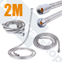 Ver imagem 4 de Mangueira Flexível Aço Inox Cromado Engate para Ducha Higiênica Chuveiro Banho 2,00 Metros Rosca 1/2"