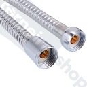Ver imagem 3 de Mangueira Flexível Aço Inox Cromado Engate para Ducha Higiênica Chuveiro Banho 2,00 Metros Rosca 1/2"