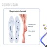 Palmilha Massageadora Magnética 18 Ímãs Circulação Alívio Dores Estresse Conforto Ajustável - 6