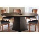 Ver imagem 2 de Mesa de Jantar Tampo Redondo - Joseph-1,50 x 1,50 metros - Requinte Salas