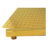 Ducha Chuveiro Inox 20x20 Dourado Braço Quadrado - 7