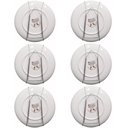 Ver imagem 1 de Kit 6 Suportes Mola Aramado Pendurar Pratos até 30cm Parede