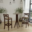 Ver imagem 1 de Conjunto Bistrô 1 Mesa 2 Banquetas Copacabana