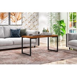 Mesa De Centro Innovare Mdf/aço - 2
