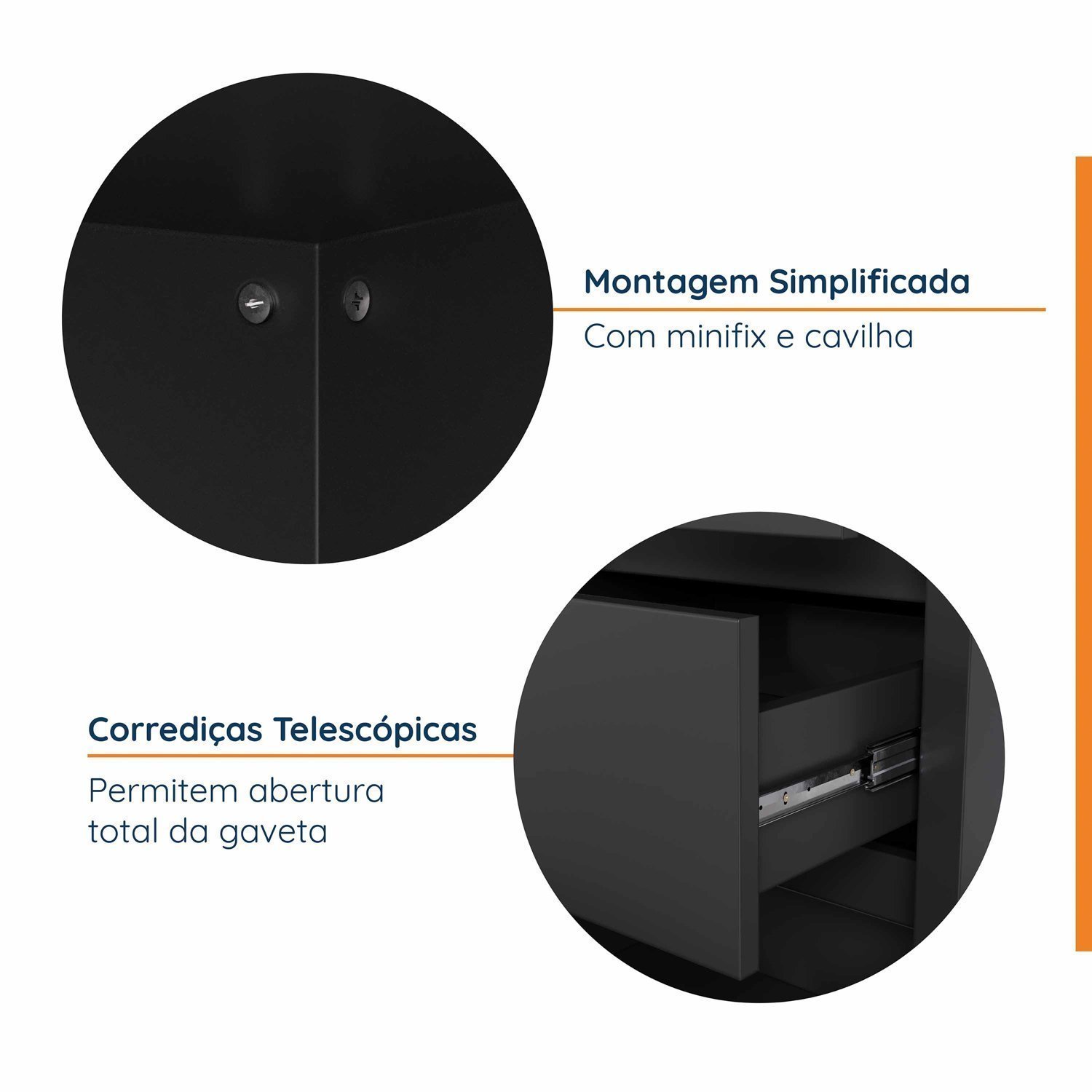 Gaveteiro Modular com Rodizio Ficus Cabecasa Madeiramadeira - 13