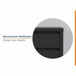 Gaveteiro Modular com Rodizio Ficus CabeCasa MadeiraMadeira - 11