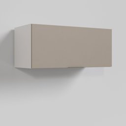 Armário Aéreo Porta Basculante 80cm Puxador 150cm Ipanema CabeCasa MadeiraMadeira - 4