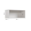 Ver imagem 4 de Armário Aéreo Planejado Porta Basculante 80cm Puxador 150cm Ipanema CabeCasa MadeiraOriginals