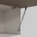 Ver imagem 7 de Armário Aéreo Planejado Porta Basculante 80cm Puxador 150cm Ipanema CabeCasa MadeiraOriginals
