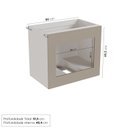 Ver imagem 3 de Balcão Forno de Embutir sem Tampo sem Rodapé Ipanema CabeCasa MadeiraOriginals