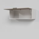 Ver imagem 7 de Armário Aéreo Planejado Porta Basculante 90cm Puxador 150cm Ipanema CabeCasa MadeiraOriginals