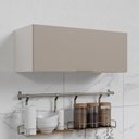 Ver imagem 2 de Armário Aéreo Porta Basculante 90cm Puxador 150cm Ipanema CabeCasa MadeiraOriginals