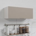 Ver imagem 1 de Armário Aéreo Planejado Porta Basculante 90cm Puxador 150cm Ipanema CabeCasa MadeiraOriginals