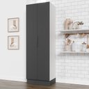 Ver imagem 2 de Armário Multiuso 2 Portas 70cm com Rodapé Ipanema CabeCasa MadeiraOriginals