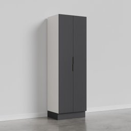 Armário Multiuso 2 Portas 70cm com Rodapé Ipanema CabeCasa MadeiraMadeira - 4