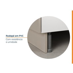 Armário Multiuso 2 Portas 70cm com Rodapé Ipanema Cabecasa Madeiramadeira - 7