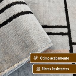 1 Tapete Quarto Beira Cama Passadeira 57x180 Js Re Nap M52 - 3