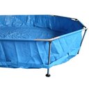 Ver imagem 1 de Piscina Acquablue Metal Pvc Kit Reparação 6800 Litros Azul G31 - Gran Belo