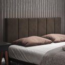 Ver imagem 4 de Painel de Cama Casal Laura Marrom