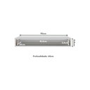 Ver imagem 4 de Aparador 90cm Suspenso com 1 Gaveta Multimóveis Cr50100 Branco