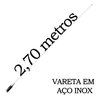 Rádio Px 80 Canais Rp-80 Antena Inox 2,70m Cabo 5,5m Caixa Som Suporte Dianteiro Lado Motorista Volv - 4