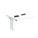 Ver imagem 1 de Complemento de Mesa Plataforma para Coworking para 2 Péssoas 120x120 120cm Industrial Branco