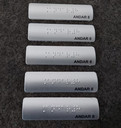 Ver imagem 3 de KIT 10 PLACAS BRAILE PARA CORRIMÃO ANDAR 8