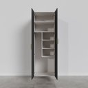 Ver imagem 5 de Armário Multiuso 2 Portas 70cm sem Rodapé Ipanema CabeCasa MadeiraOriginals