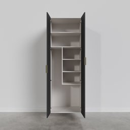 Armário Multiuso 2 Portas 70cm sem Rodapé Ipanema CabeCasa MadeiraMadeira - 5