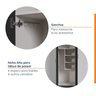Armário Multiuso 2 Portas 70cm sem Rodapé Ipanema CabeCasa MadeiraOriginals - 9