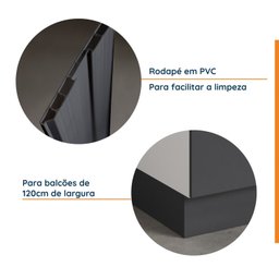 Rodapé 120cm Ipanema Cabecasa Madeiramadeira - 5