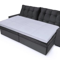 Pillow Top para Sofá Retrátil e Reclinável Almofada 200x100cm Bf Colchões - 2
