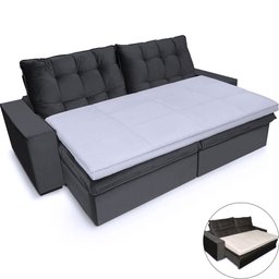 Pillow Top para Sofá Retrátil e Reclinável Almofada 200x100cm Bf Colchões - 1