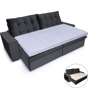 Pillow Top para Sofá Retrátil e Reclinável Almofada 200x100cm Bf Colchões