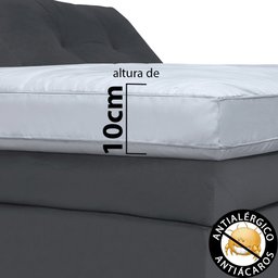 Pillow Top para Sofá Retrátil e Reclinável Almofada 200x100cm Bf Colchões - 5