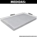 Ver imagem 7 de Pillow Top para Sofá Retrátil e Reclinável Almofada 200x100cm Bf Colchões