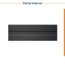 Ver imagem 4 de Rodapés para Balcão de Cozinha Planejada 40cm Ipanema CabeCasa Grafite Trama