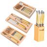 Conjunto de Talheres Luxo 21 Peças Original Laguiole La Tour - Marfim - 1