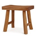 Ver imagem 1 de Banco em Madeira Decorativo Pequeno Estilo Rustico Natural