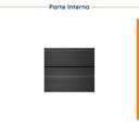 Ver imagem 4 de Rodapé para Balcão de Cozinha Planejada 15cm Ipanema CabeCasa Grafite Trama