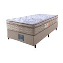 Ver imagem 5 de Cama Box Solteiro Colchão Ortofirm + Box 88x188x67 One Face Espuma D33 Dourado