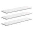 Ver imagem 1 de Kit 3 Prateleiras Decorare Branca 10 X 40cm - Prat-k